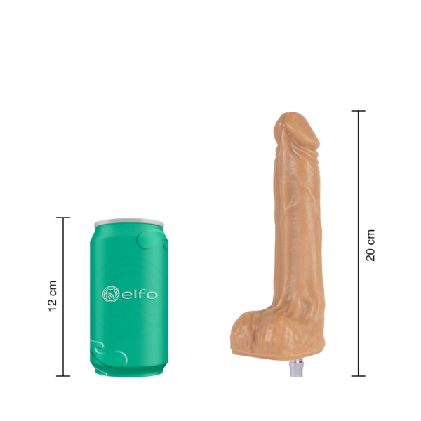 Dildo Caramelo Compatible Con Lovense Machine