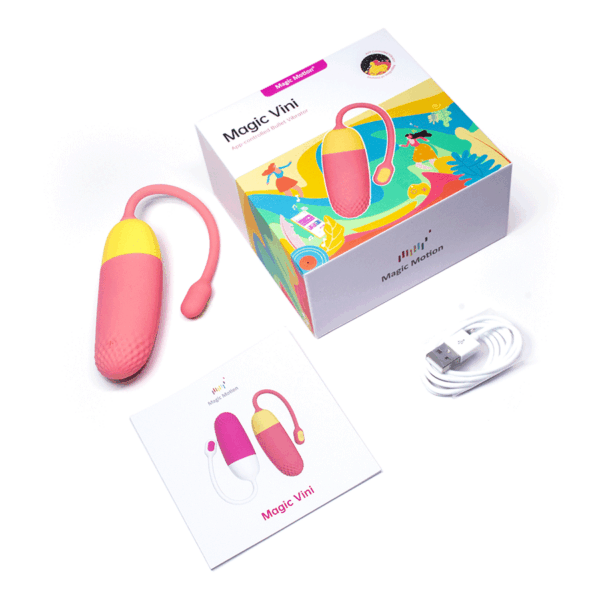 Huevo Vibrador Magic Vini Naranja