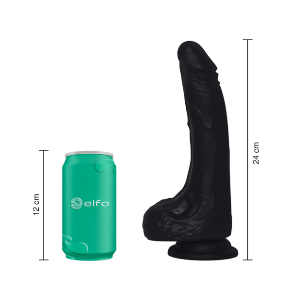 Dildo Negro Sabor y Pasión
