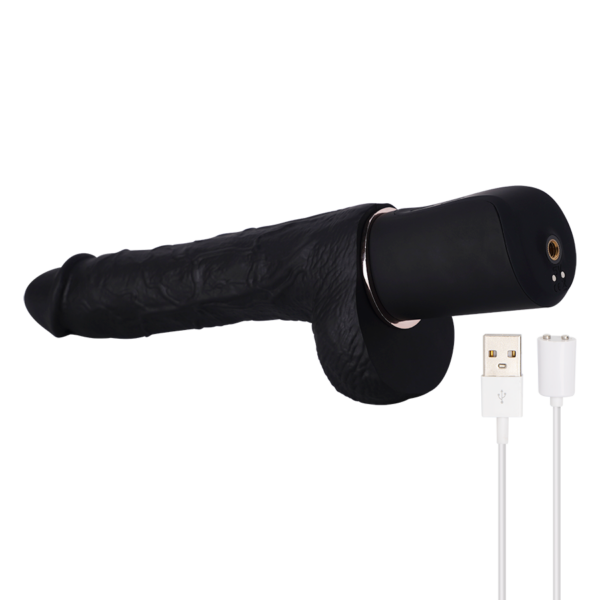 Dildo Negro Realista Mini Fuck Machine