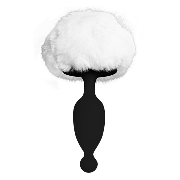Plug Anal Vibrador Cola Conejo