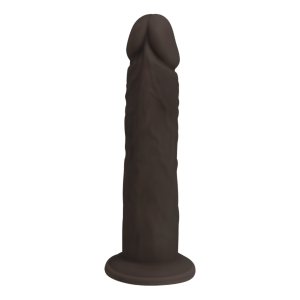 Dildo Hiperrealista Chocolate Silicona Premium L