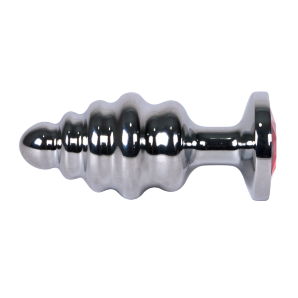 Plug Anal Metálico Tornillo Rubí