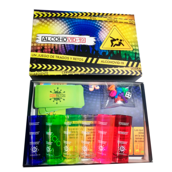 Juego De Tragos Lluvia Picante