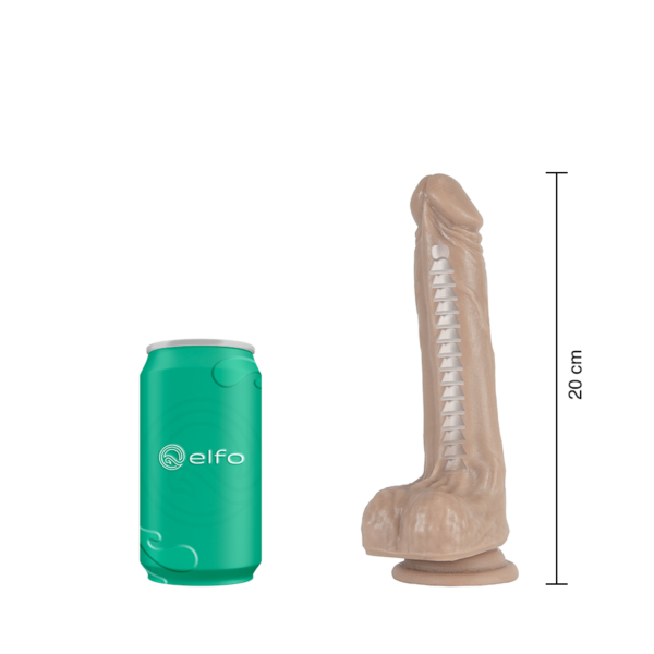 Dildo Paul Caramelo Flexible
