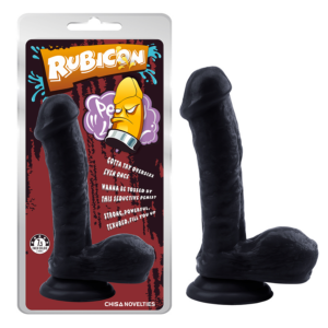 Dildo Negro Realista Rubicon