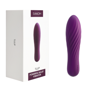 Vibrador Bala Chispa Lila