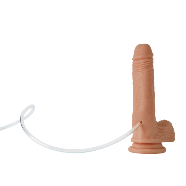 Dildo Eyaculador Caramelo Escaso