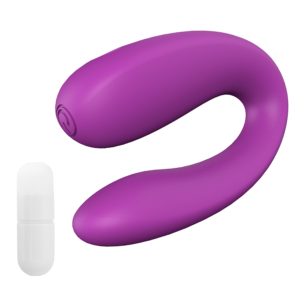 Vibrador En U Doble Placer