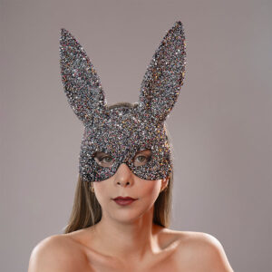 Máscara Bunny Fetiche Con Orejas