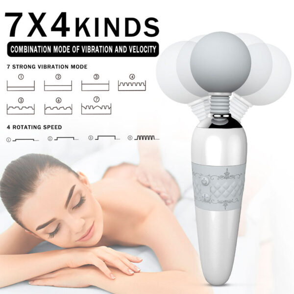 Masajeador Corporal Curva Ergonómica