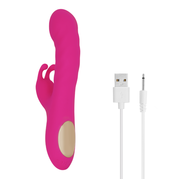 Vibrador Recargable Conejito Rosa