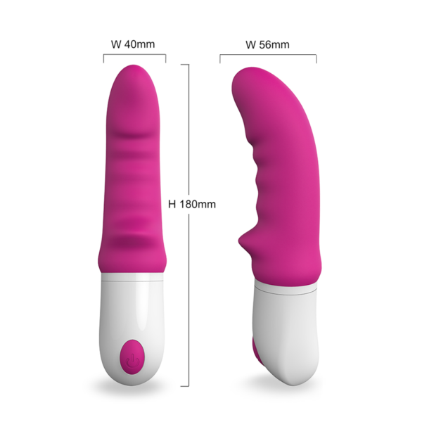 Vibrador Inalámbrico Rosa Intenso