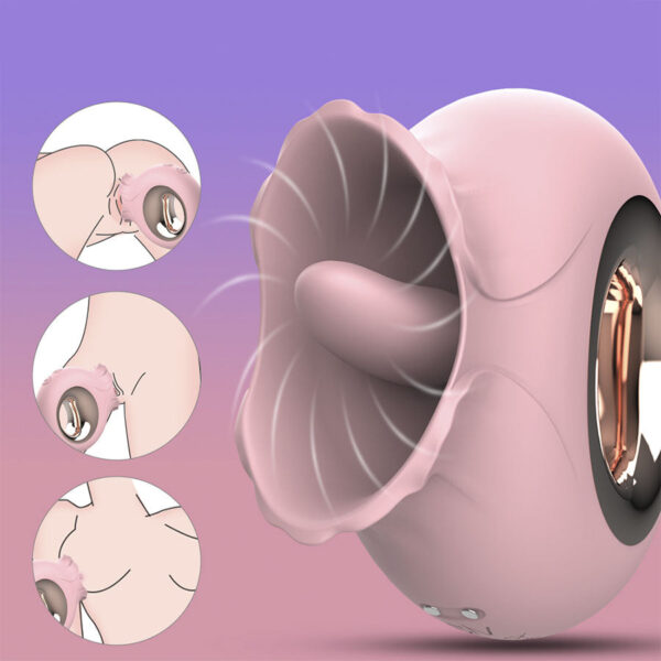Vibrador De Lengua Rizo Íntimo