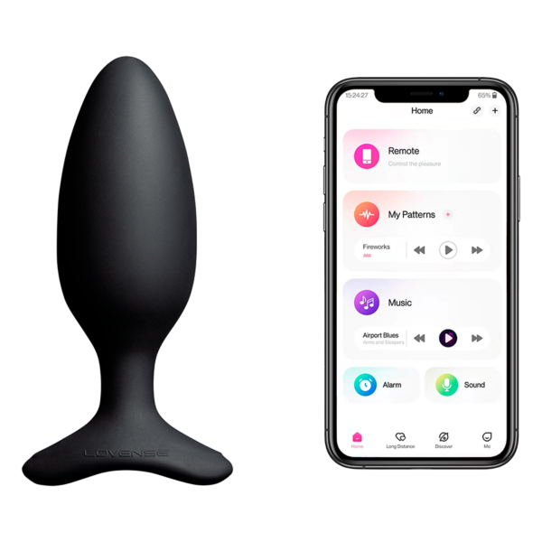 Vibrador Anal Grande Controlado Por App