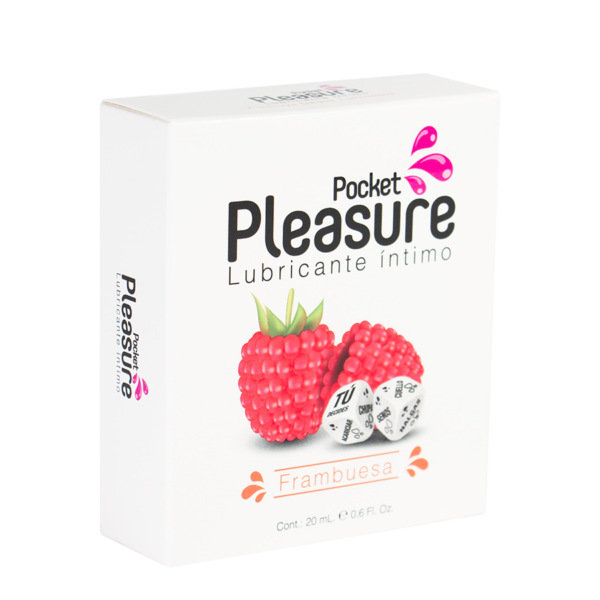 Lubricante Frambuesa + Dados Eróticos