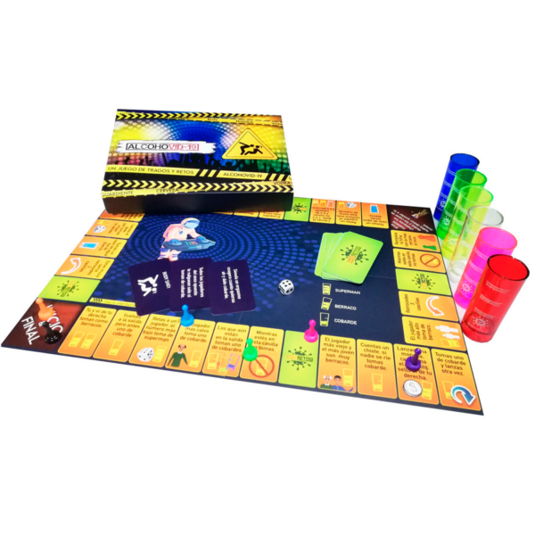 Juego De Tragos Lluvia Picante