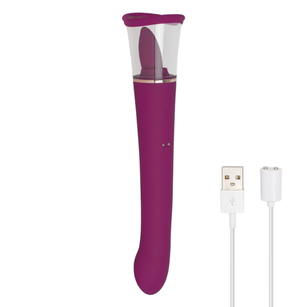 Vibrador Doble G Y Succión