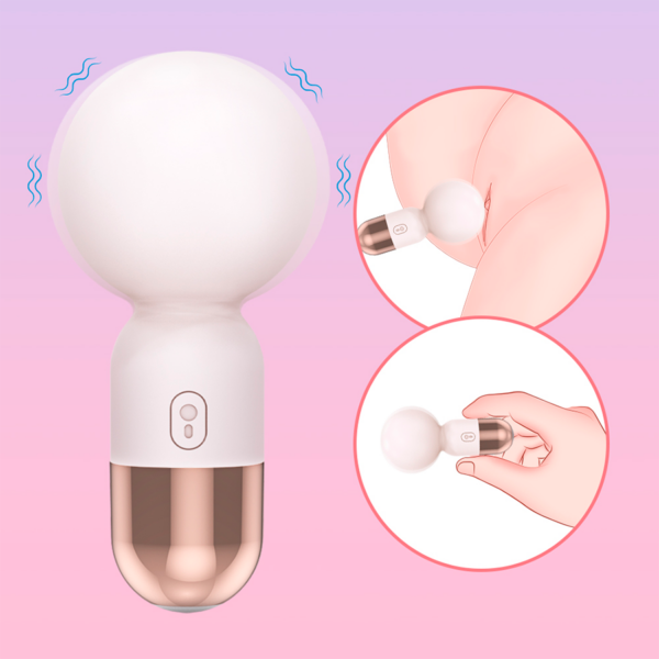 Vibrador Pequeño Sigilo Total