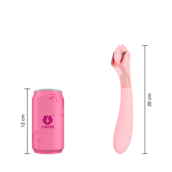 Vibrador Para Mujer Rodillo Intenso