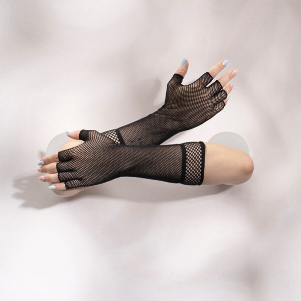 Guantes Malla Color Negro