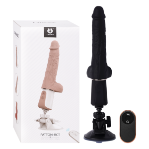 Dildo Negro Realista Mini Fuck Machine