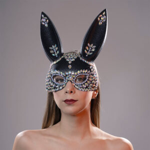 Máscara Bunny Sexy Con Piedras