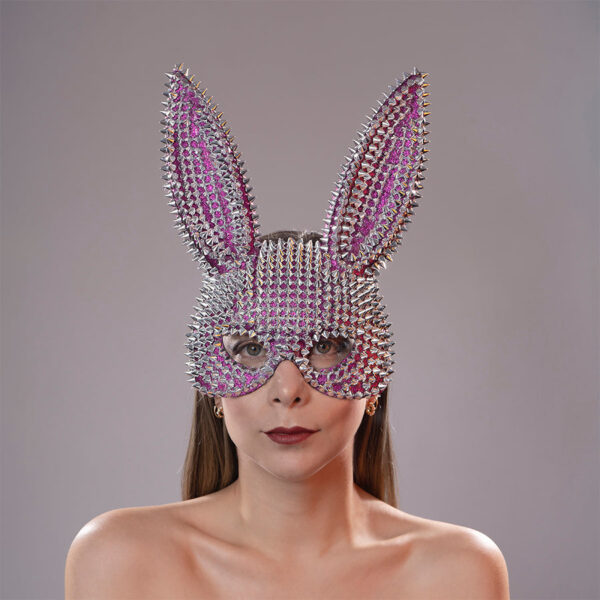 Máscara Bunny Sensual Con Taches