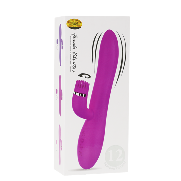 Vibrador Doble Cerdas Activas
