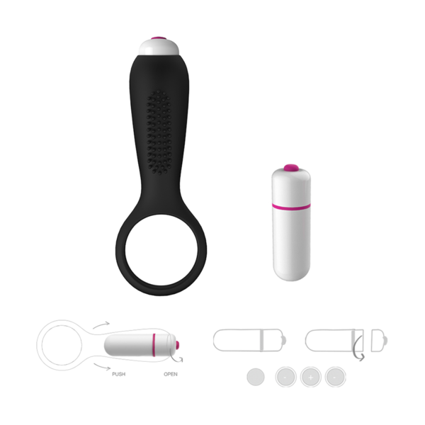 Anillo Vibrador Doble Fantasy
