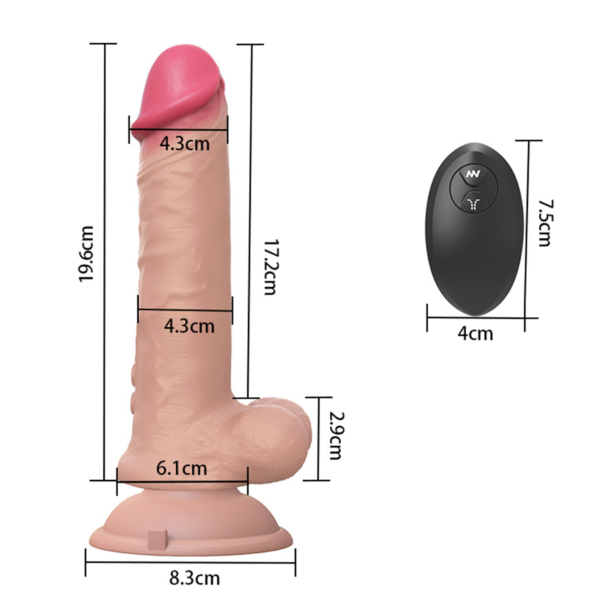 Vibrador Realista Recargable