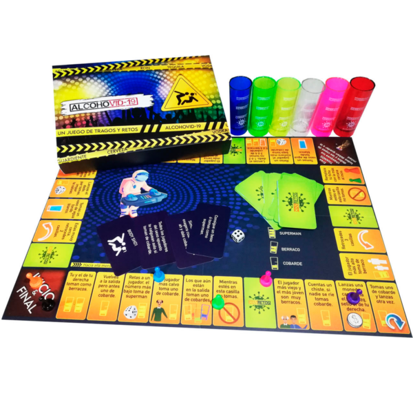 Juego De Tragos Lluvia Picante