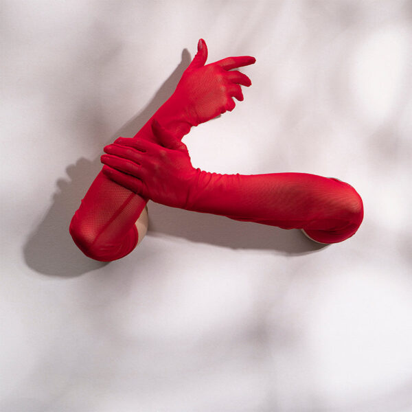 Guantes Rojos Deseo Intenso