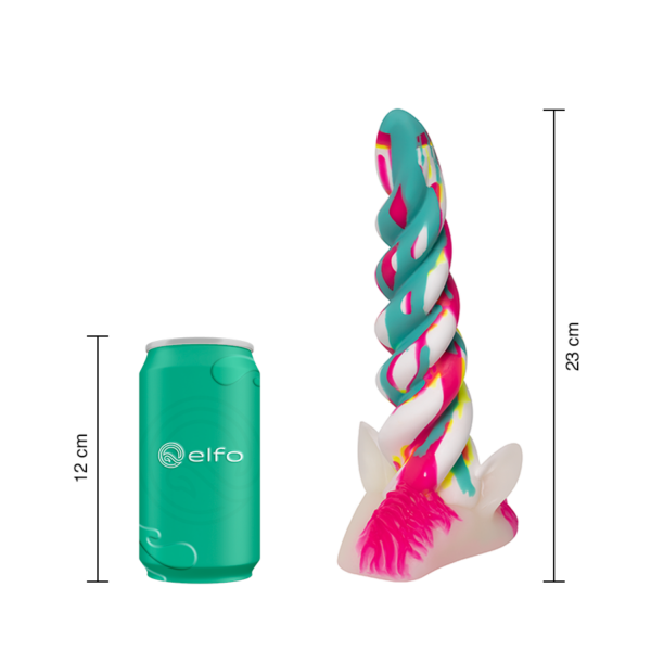 Dildo Dickornio Mediano Arcoíris