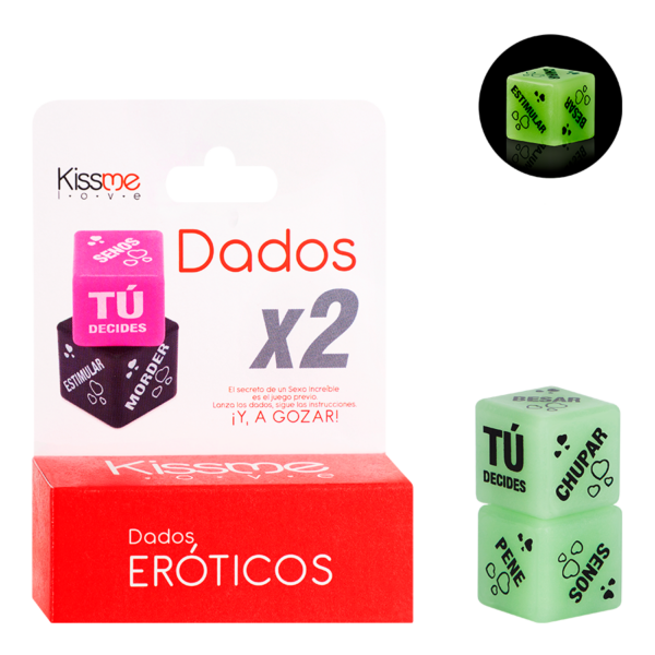 Dados Eróticos Luminosos X2