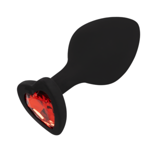 Plug Anal Corazón Discreto Unisex