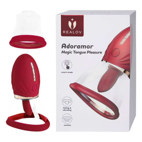 Vibrador Lengua Estímulo Aéreo