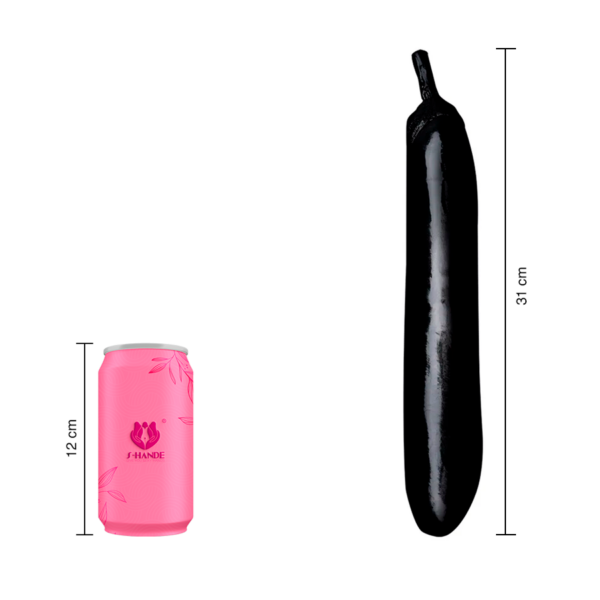 Dildo Berenjena Negra