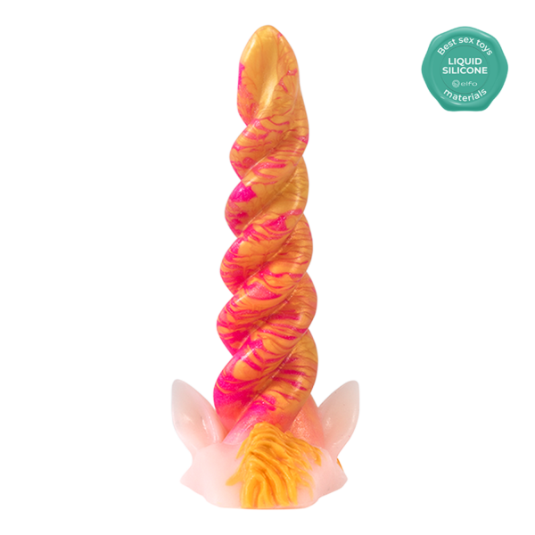 Dildo Dickornio Mediano Oro Rosa