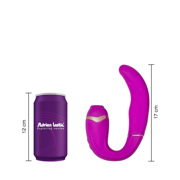 Vibrador Doble Ritmo Con Succión